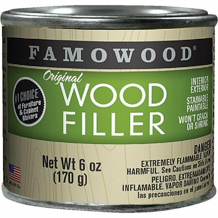 FAMOWOOD Natural  6 Oz. Wood Filler 36141126
